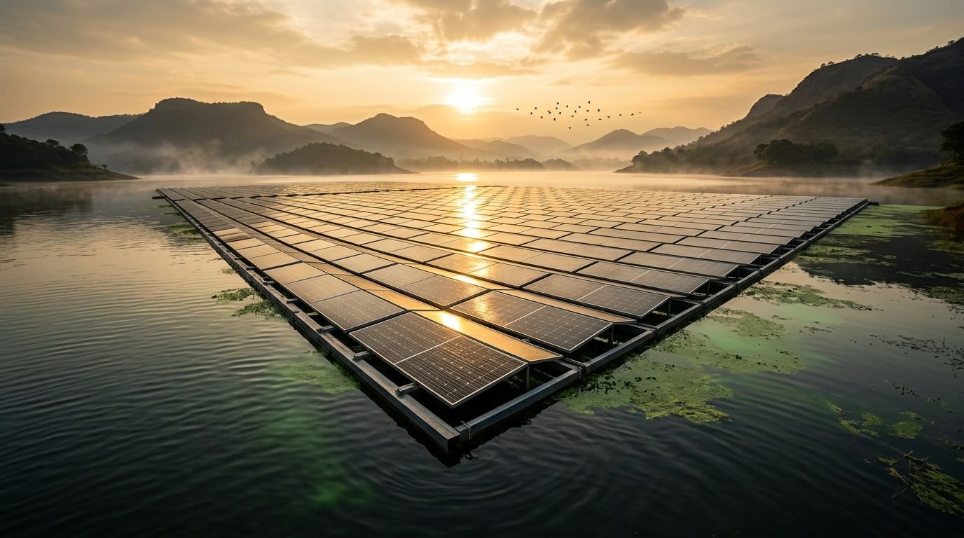 Why Floating Solar in India Can Damage Reservoir Ecology