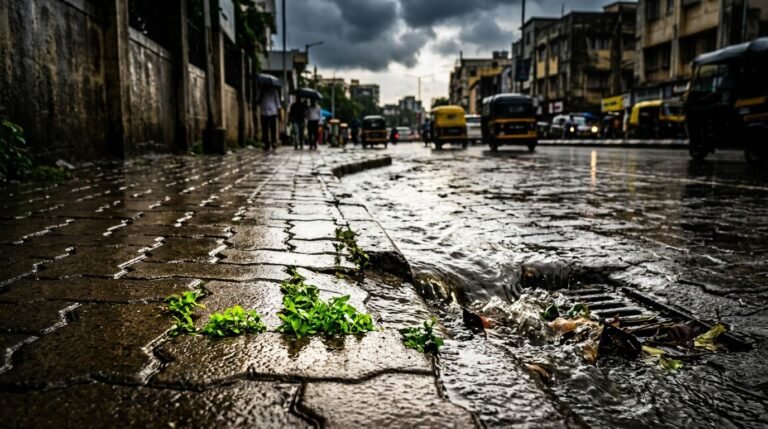 Why Paver Blocks Worsen Urban Flooding in India