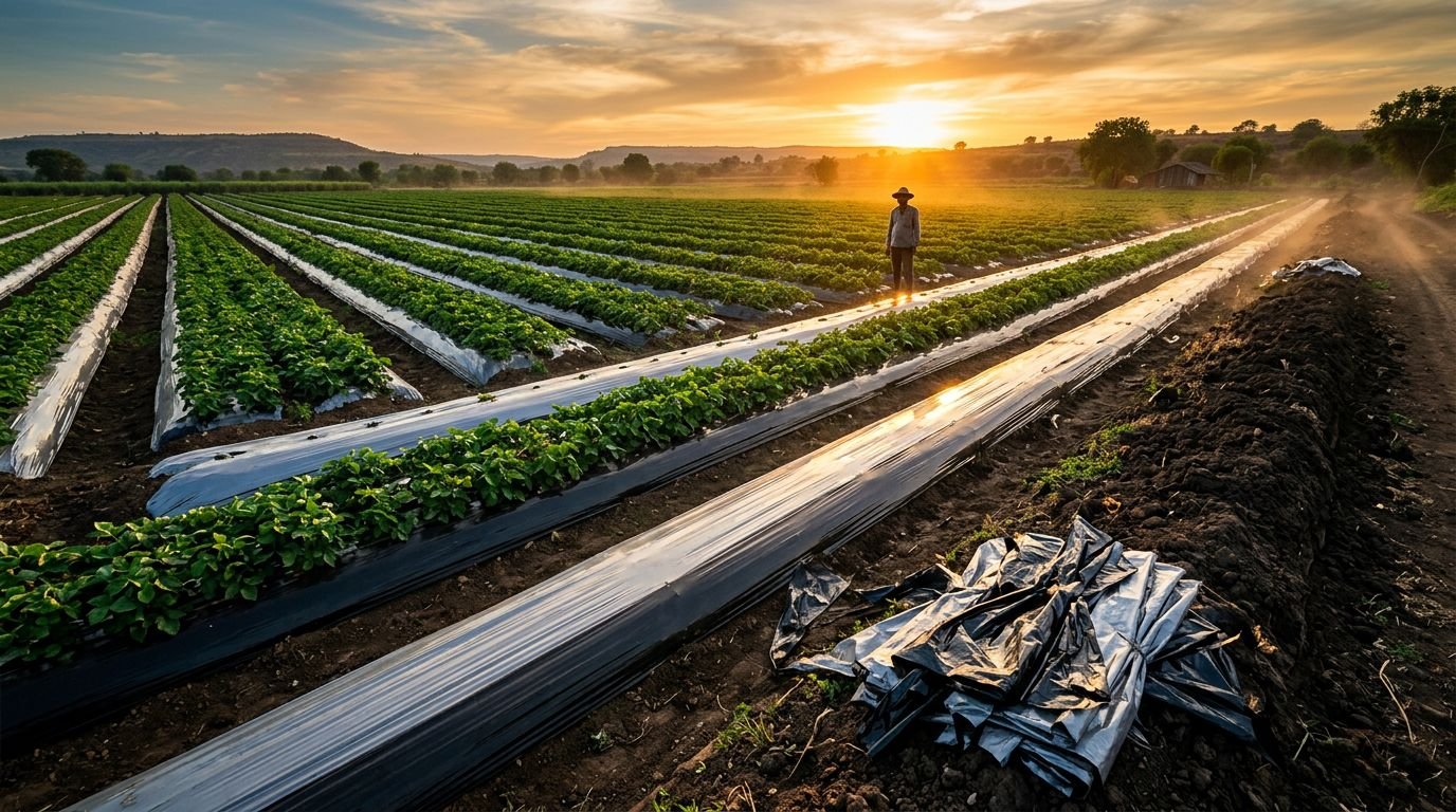 Plastic Mulch Is Piling Up on Indian Farms
