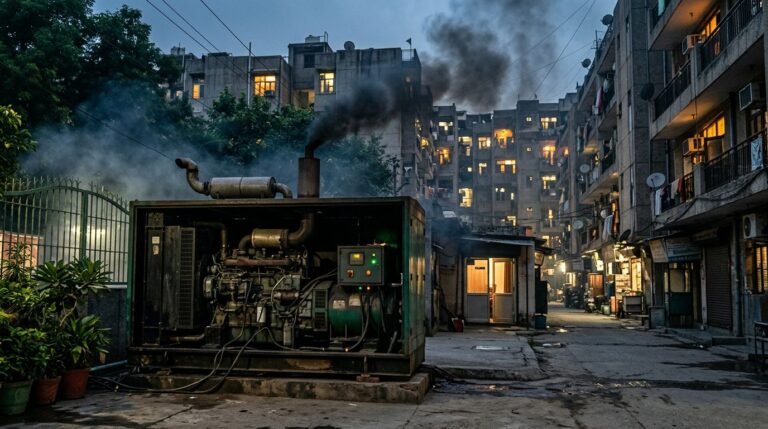The Backup-Power Pollution Indian Cities Don't Count