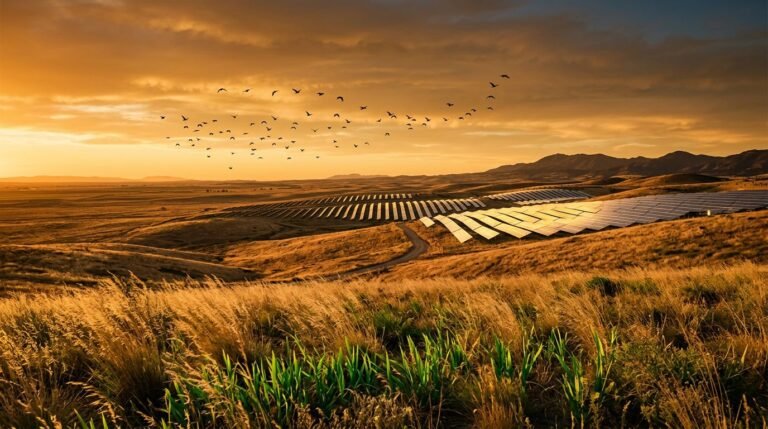 Why Solar Parks Put India's Grasslands at Risk