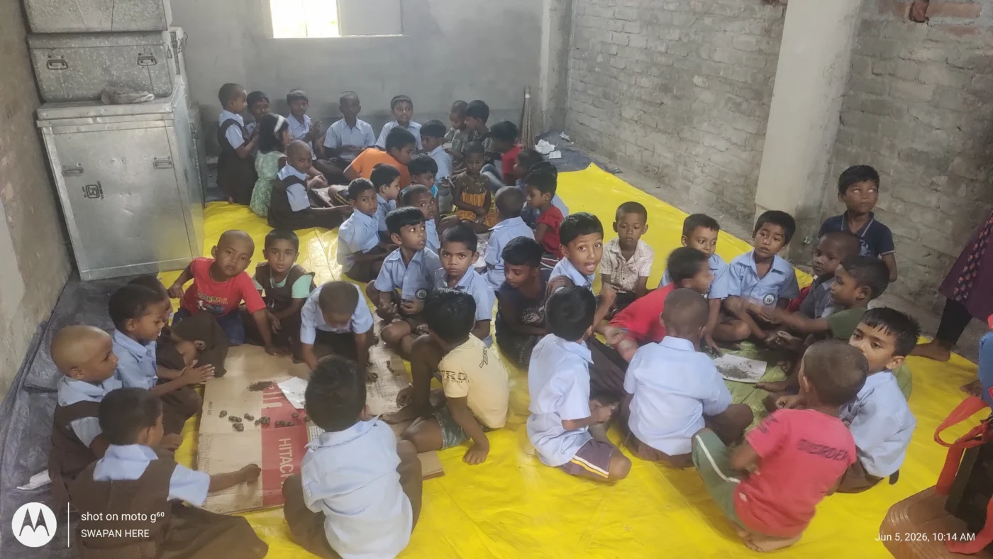 Seed Ball Activities at school( sundarbans) on environment day, 2026