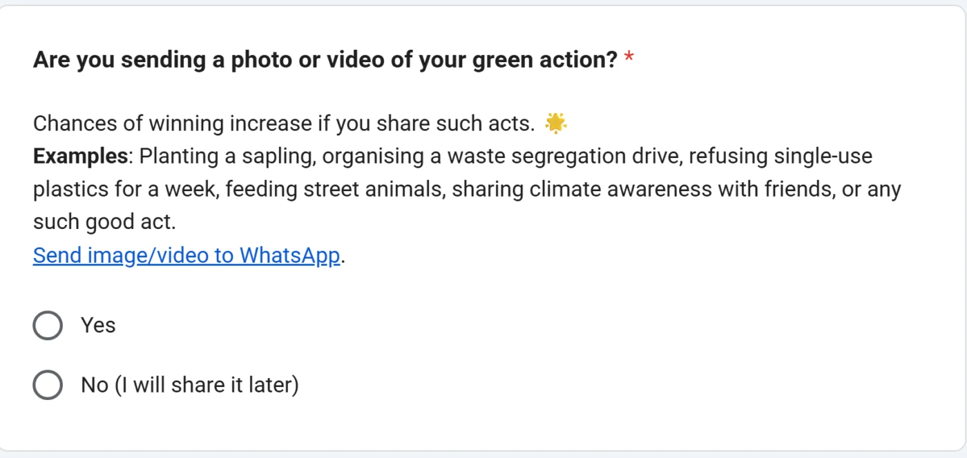 UPDATE - Now, you can boost your WriteToWin score with real-world action! 🌍